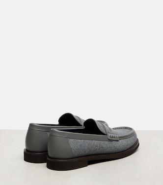 Loafers Monili mit Leder | Brunello Cucinelli