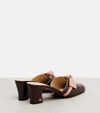 Mules Knotty 60 in pelle | Valentino Garavani