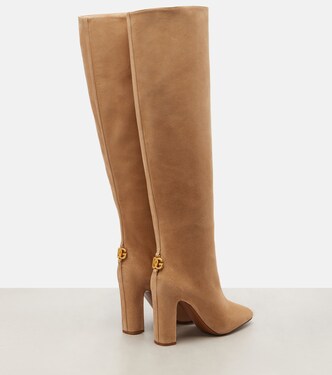 Suede over-the-knee boots | Dolce&Gabbana