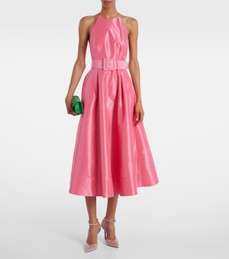 Vestido midi Maple con cinturón | Rebecca Vallance