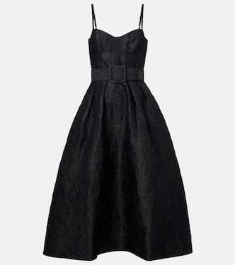 Vestido bustier Petra en jacquard | Rebecca Vallance