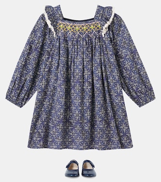 Martina lace-trimmed cotton dress | Louise Misha