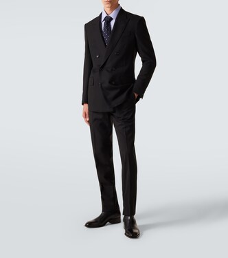 Shelton wool slim pants | Tom Ford