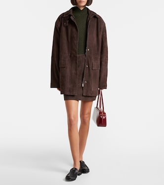 Oversized suede jacket | Rotate