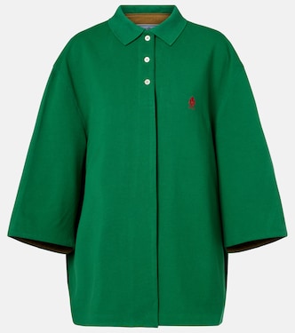 Cotton piqué coat | Prada