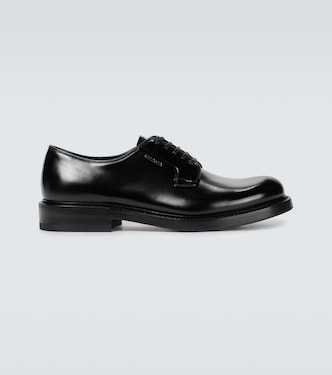 Brushed leather shoes | Prada