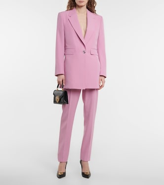 Blazer monopetto in twill tecnico | Dolce&Gabbana