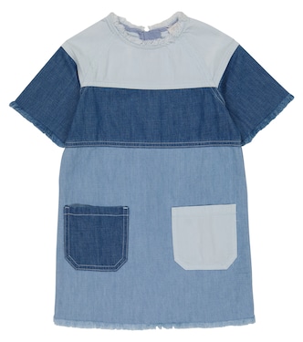 Patchwork denim dress | Stella McCartney Kids