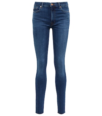 Jeans skinny Slim Illusion de tiro alto | 7 For All Mankind