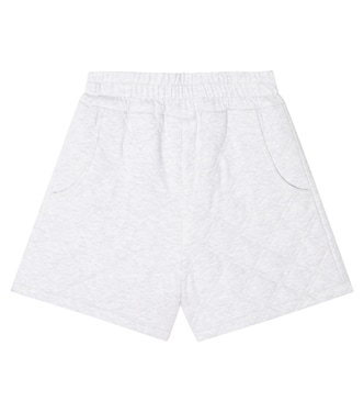 Shorts de algodón acolchados | Brunello Cucinelli Kids