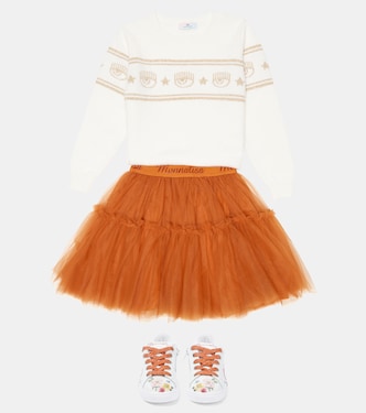 x Chiara Ferragni - Pullover in misto lana | Monnalisa