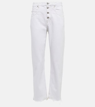 Jeans rectos Belden de tiro alto | Marant Etoile