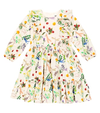 Clea printed cotton-blend dress | Molo
