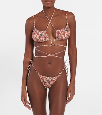 Top de bikini estampado | Bananhot