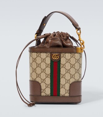 Secchiello Ophidia GG in canvas | Gucci