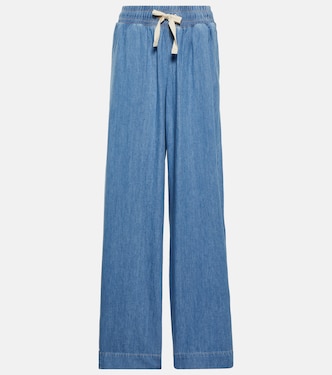 Pantalon en coton et lin | Frame