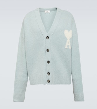 Ami de Coeur alpaca-blend cardigan | Ami Paris