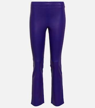 Pantaloni slim JP Twenty in pelle | Stouls