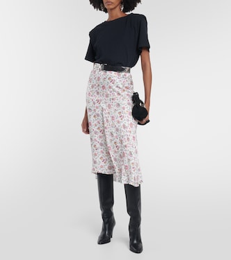 Falda midi Lisanne floral | Isabel Marant
