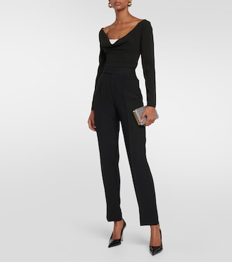 Off-shoulder cady top | Roland Mouret
