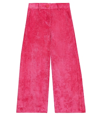 Corduroy wide-leg pants | Monnalisa