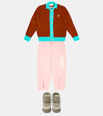 Bottes en daim et shearling | Mou Kids