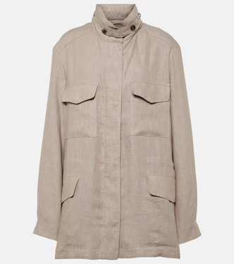Traveller linen jacket | Loro Piana