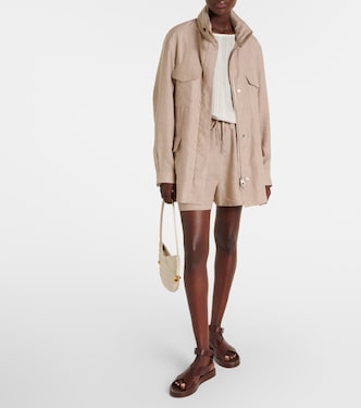 Veste Traveller en lin | Loro Piana