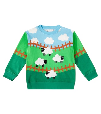 Sudadera de algodón estampada | Stella McCartney Kids
