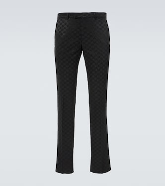 Gerade Hose GG aus einem Baumwollgemisch | Gucci
