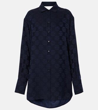 Oversize-Hemd 4G aus Jacquard | Givenchy