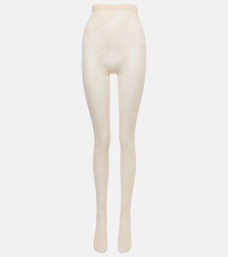 Collant con stampa floreale | Saint Laurent