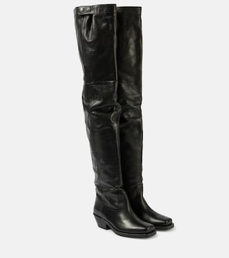 Botas altas Amati de piel | Isabel Marant