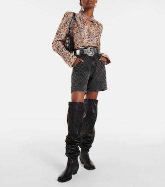 Botas altas Amati de piel | Isabel Marant