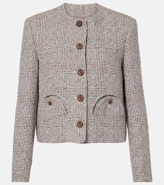 Shamo Bolero linen-blend jacket | Blazé Milano
