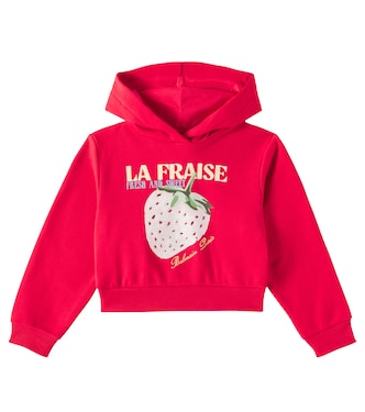 Hoodie aus Baumwoll-Jersey | Balmain Kids