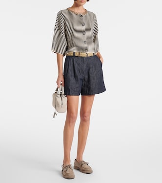 Bermudas de denim | Brunello Cucinelli