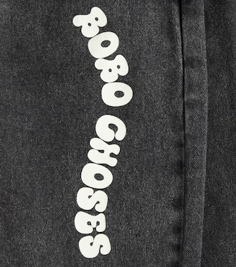 Wavy Bobo Choses直筒牛仔裤 | Bobo Choses