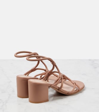 Sandales Cage 60 en cuir | Gianvito Rossi