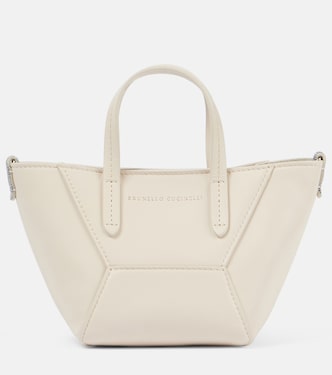 Borsa BC Duo Mini in pelle | Brunello Cucinelli