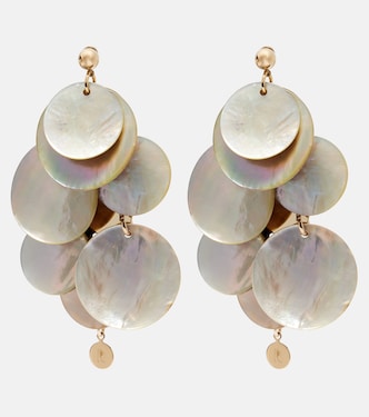 Mother-of-pearl earrings | Rabanne