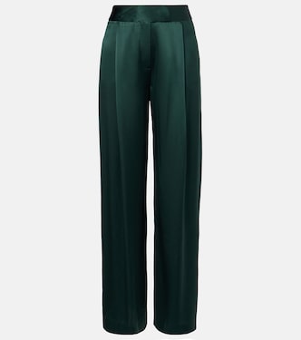 Silk satin wide-leg pants | The Sei
