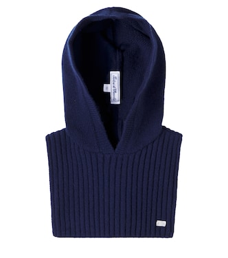 Ribbed-knit wool hood | Tartine et Chocolat