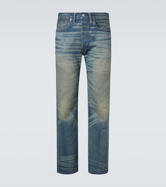 Mid-rise straight jeans | RRL