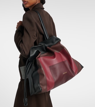 Flamenco XL leather tote bag | Loewe