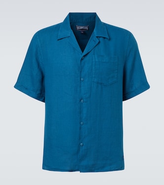 Charli linen bowling shirt | Vilebrequin