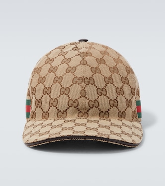 Cappello da baseball in canvas GG | Gucci