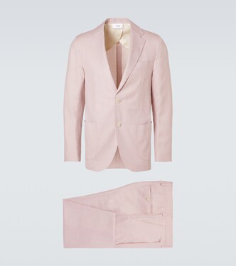 Wool, silk, and linen suit | Lardini