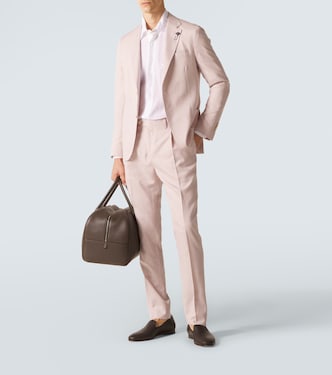 Wool, silk, and linen suit | Lardini