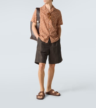 Bedrucktes Hemd aus einem Baumwollgemisch | Canali